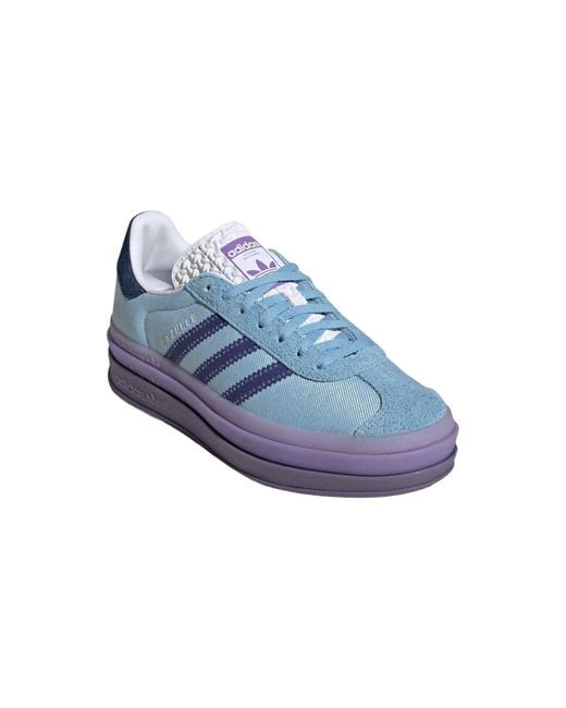 Adidas Blue (Wmns) X Kseniaschnaider Gazelle Bold 'Denim'