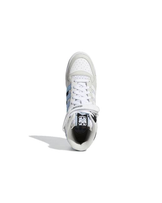 Adidas White Forum Mid Ambient Sky' for men