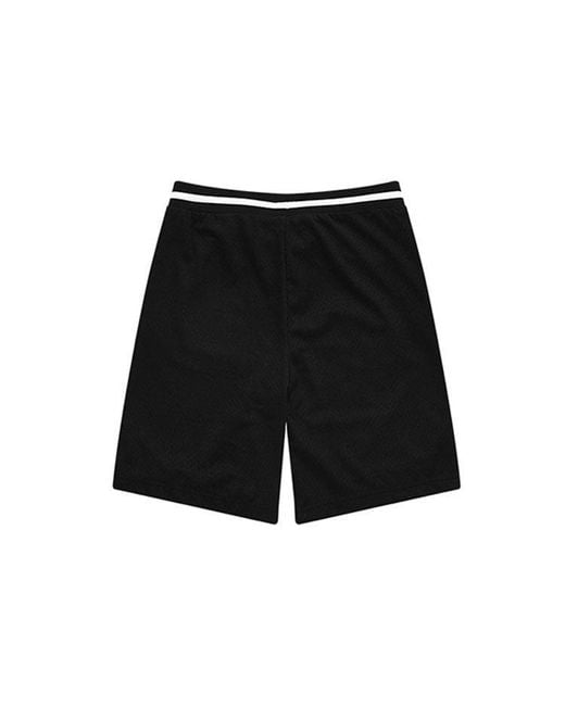 Fila Black Basketball Sports Shorts for men