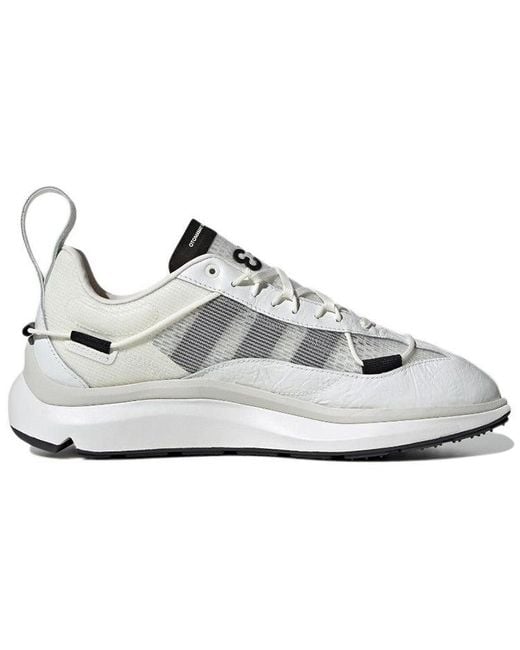Adidas White Y-3 Shiku Run 'Core Orbit' for men