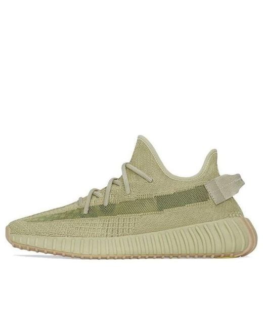 Adidas Green Yeezy Boost 350 V2 'Sulfur' for men