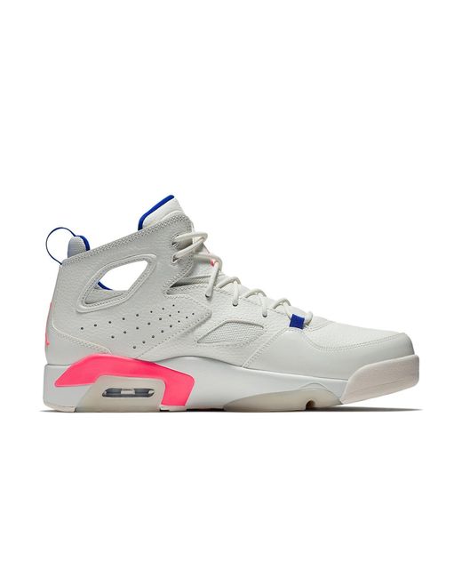 Nike White Jordan Flight Club '1 'ultramarine' for men