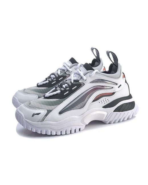 Li-ning Gray (Wmns) Aurora Windwalker X Gilt Bad Five