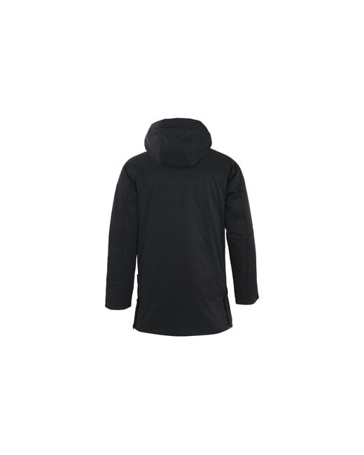 Adidas Black Outdoor Sport Hood Down Jacket And