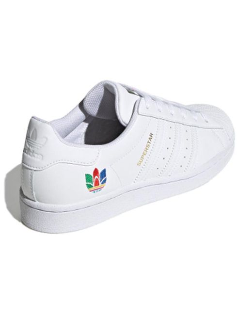 Adidas White (Wmns) Superstar Real'