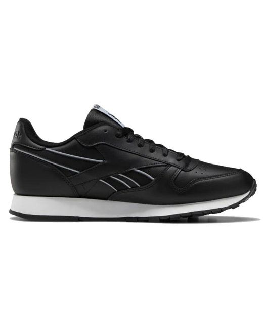 Reebok Black Classic Leather And' for men