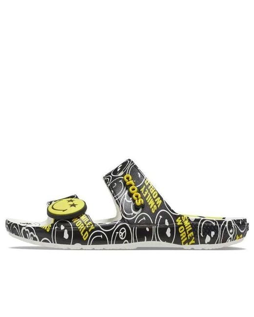 CROCSTM Green Smileyworld X Classic Sandal for men