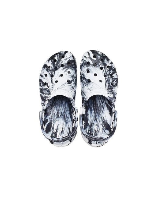 CROCSTM Blue (Wmns) Classic Platform Marbled Clog