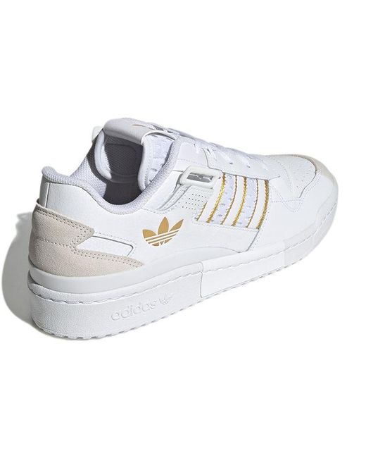 Adidas White Forum Exhibit Low for men