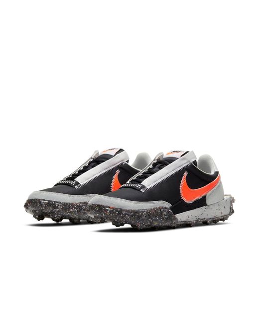 Nike Gray (Wmns) Waffle Racer Crater 'Photon Dust Crimson'