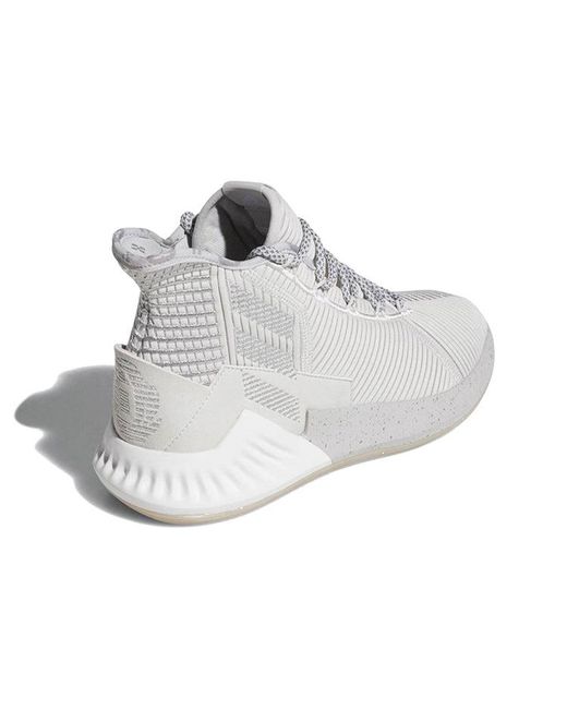 Adidas White D Rose 9 for men