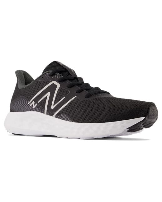 New Balance Black 411V3 Shoes Dark Metallic' for men