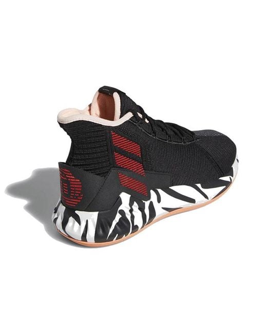 Adidas Black D Rose 9 'Zebra' for men