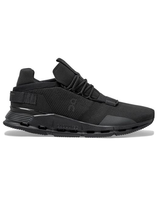 On Shoes Black Cloudnova Eclipse' for men