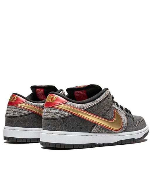 Nike Brown Sb Dunk Low Premium Qs 'Beijing' for men