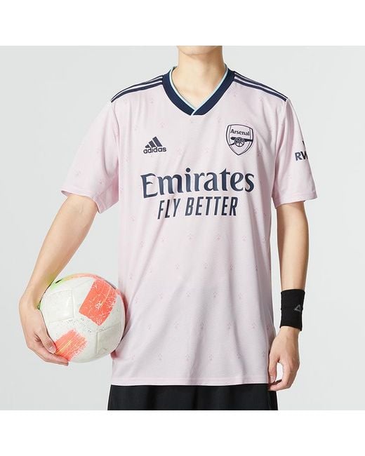 Adidas Pink Arsenal Jersey for men