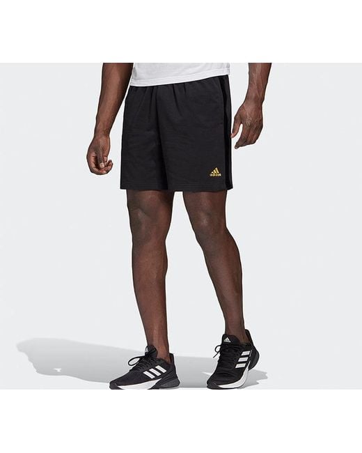 Adidas Black Ubu Short Casual Shorts for men