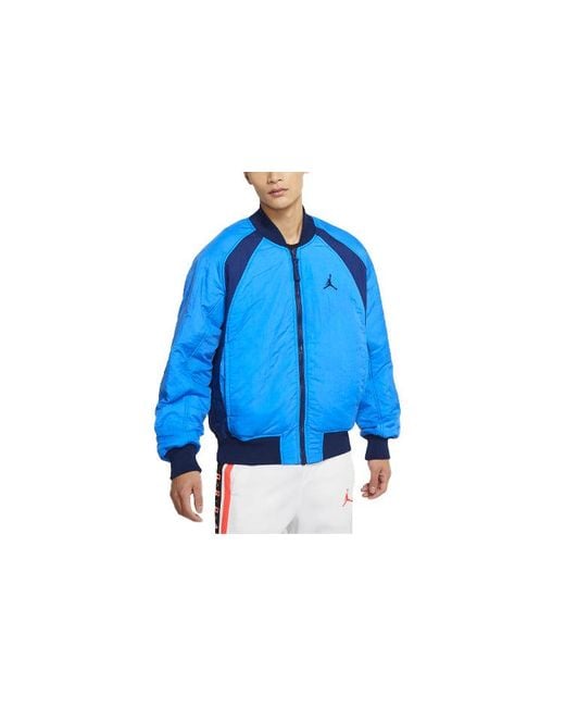 Nike Blue Flight Printing Logo Reversible Baseball Uniform for men