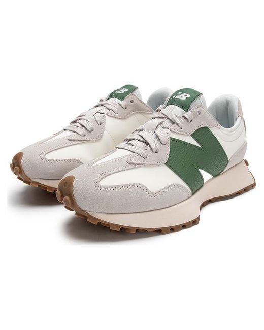 New Balance White 327 D Width for men