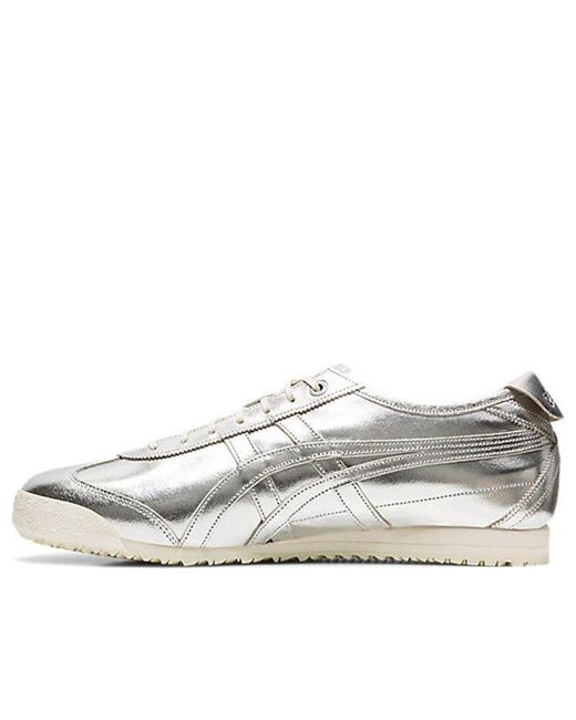 Onitsuka Tiger Mexico 66 Sd Sliver in White | Lyst