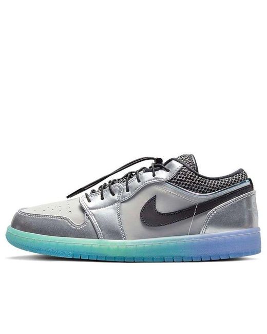 Nike 1 Low Se 'metallic Silver Gradient' in Blue | Lyst