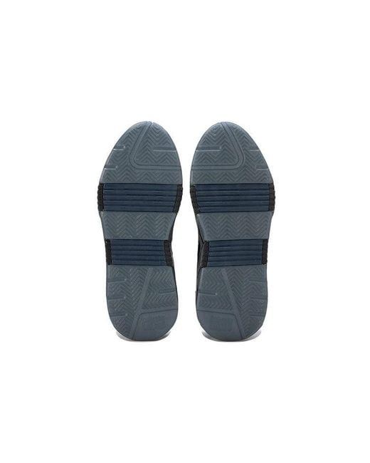 Onitsuka Tiger Blue Big Logo Trainer 2.0 Sock 'Metropolis' for men
