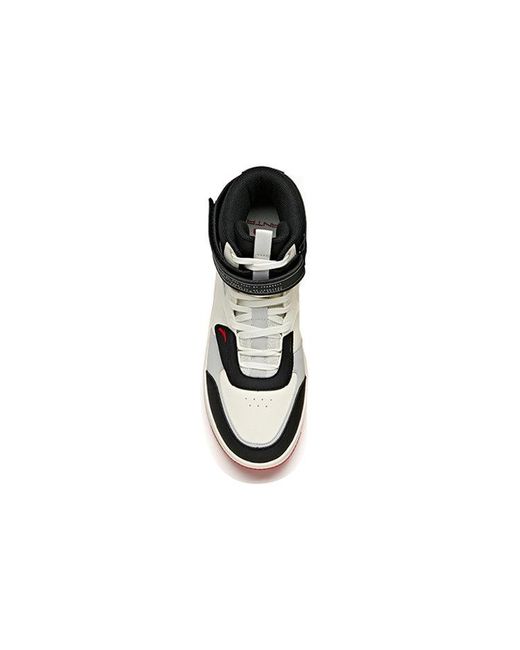 Anta Black Skateboarding Series Sneakers High for men