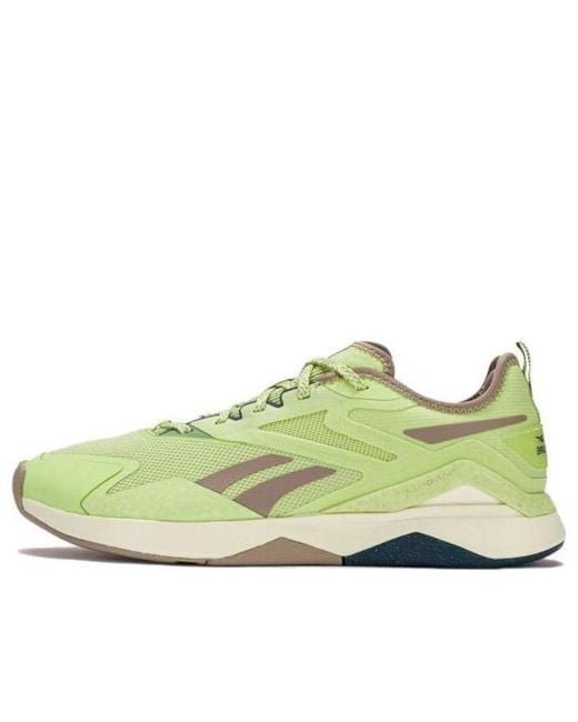 Reebok Green (Wmns) Nanoflex Adventure Tr 2 'Citrus Glow Boulder'