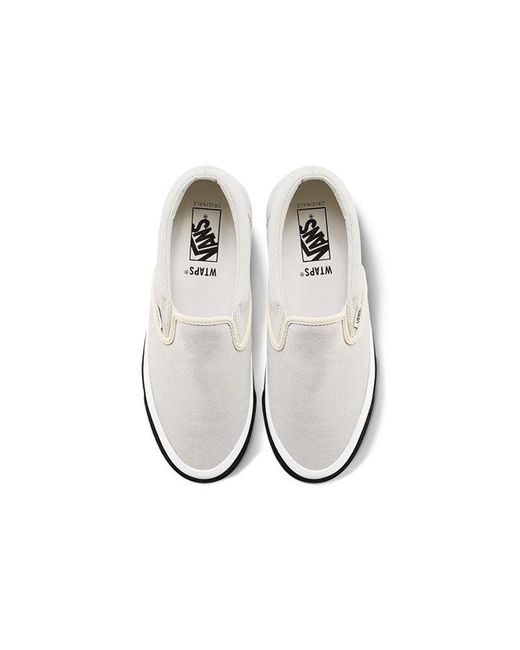 Vans White Wtaps X Og Classic Slip-On Lx for men