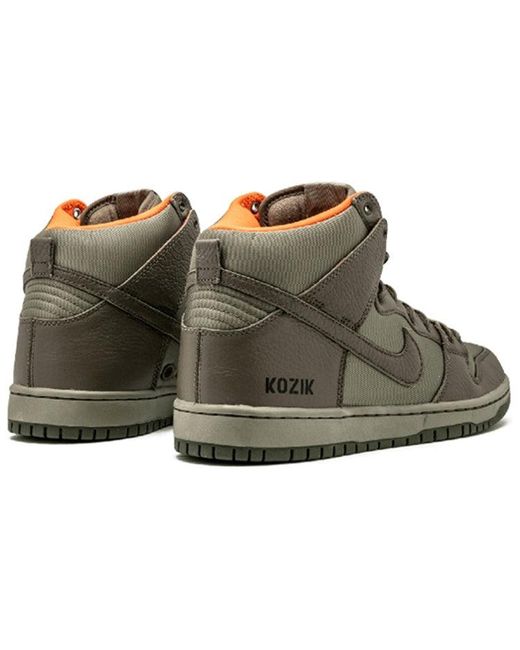 Nike Brown Sb Dunk High Premium 'Frank Kozik' for men