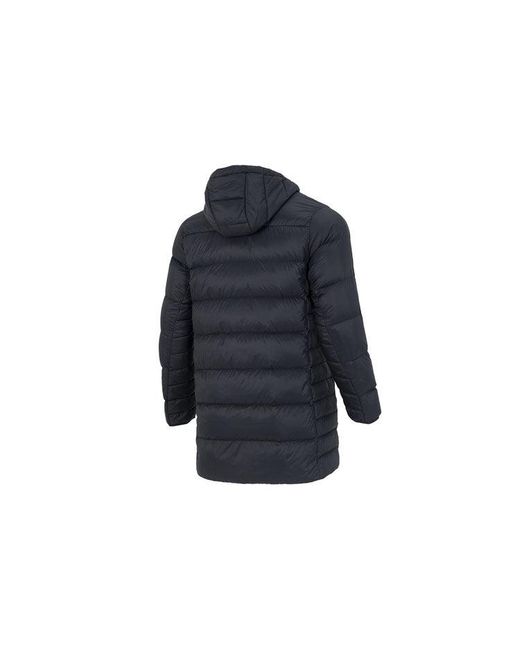 Under Armour Blue Down Parka Fleece Jacket for men