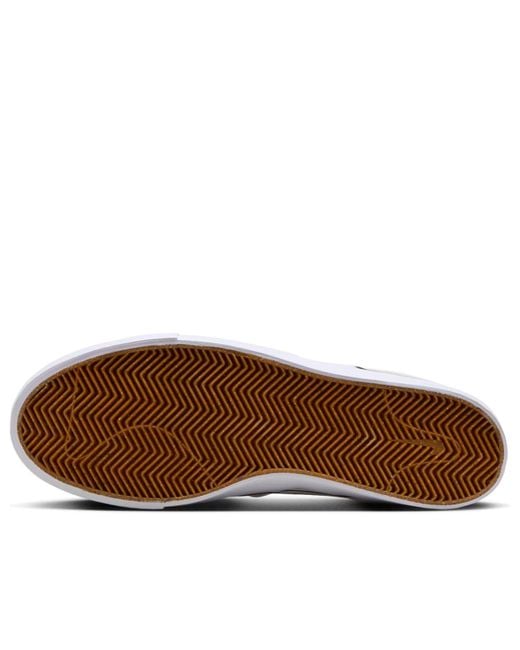 Nike White Sb Janoski+ Slip 'Summit Hyper Royal' for men