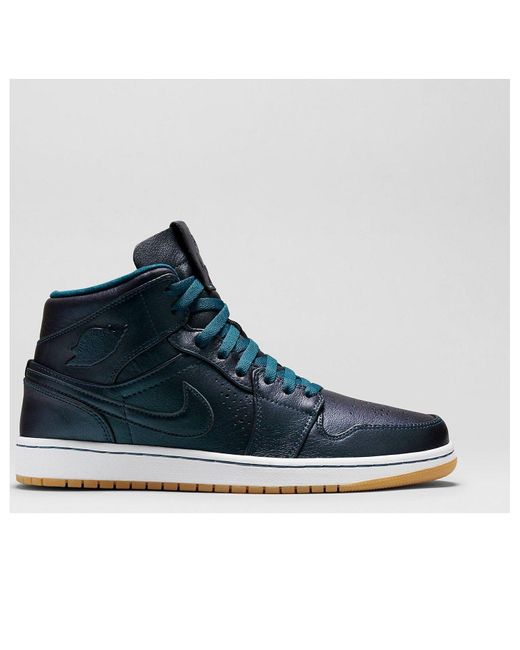 Nike Blue 1 Mid Nouveau 'Space' for men