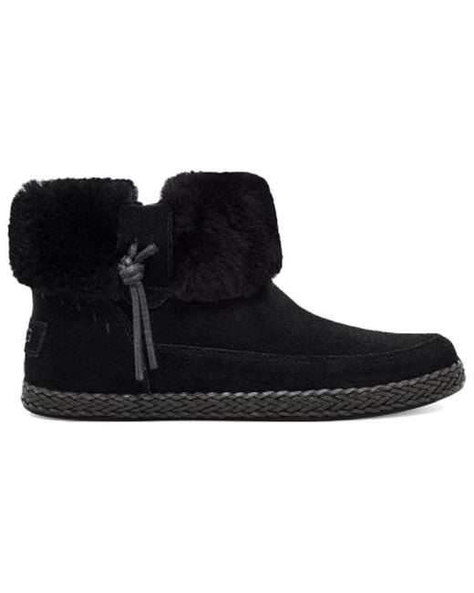 Ugg Black (Wmns) Elowen Fleece Lined Snow Boots