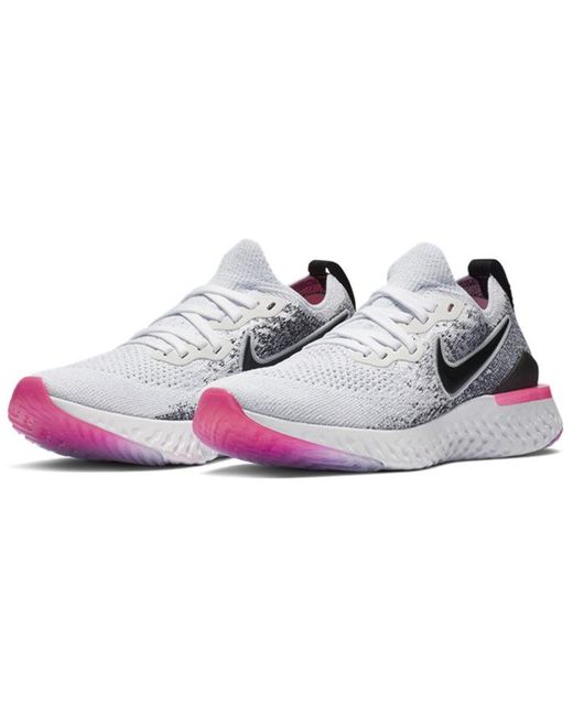 Nike Gray (Wmns) Epic React Flyknit 2 'Oreo'