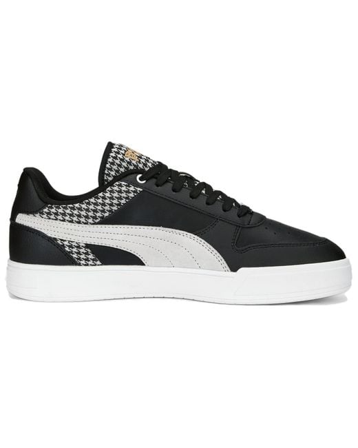PUMA Black Caven Dime Houndstooth for men