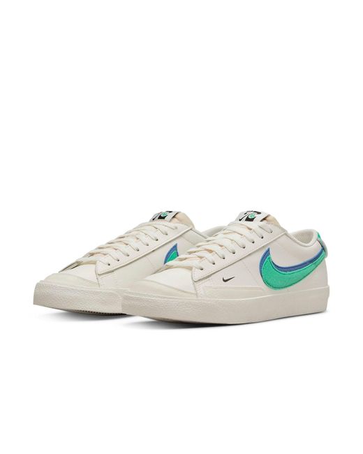 Nike Blue Blazer Low '77 Se 'Double Swoosh for men