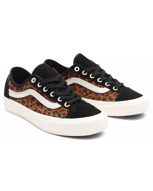 Vans Brown Suede Style 36 Deconstructions Sf Shoes for men