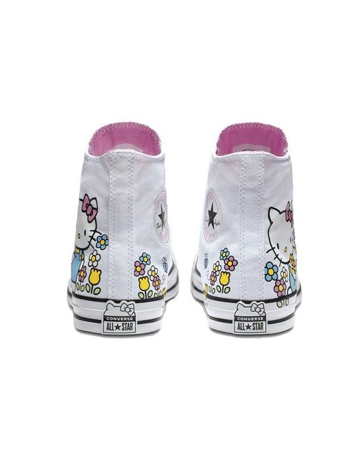 Converse Blue Hello Kitty X Chuck Taylor All Star Hi 'Flowers' for men