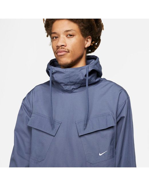 Nike Blue Mountain Parka Jacket for men