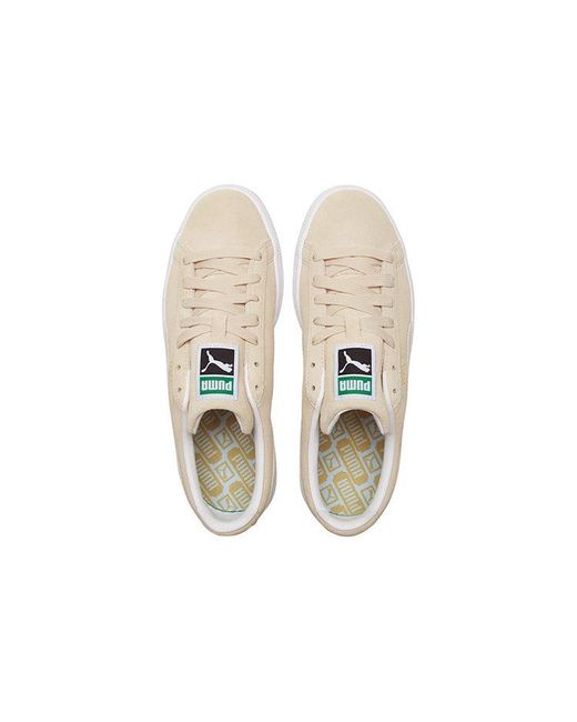 PUMA White Suede Classic Xxi for men