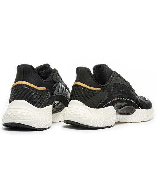 Anta Black Running Series Sneakers Wormhole Technology' for men