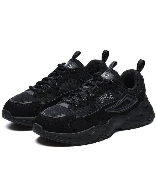 Fila Black Rayflide Athletic Shoes for men