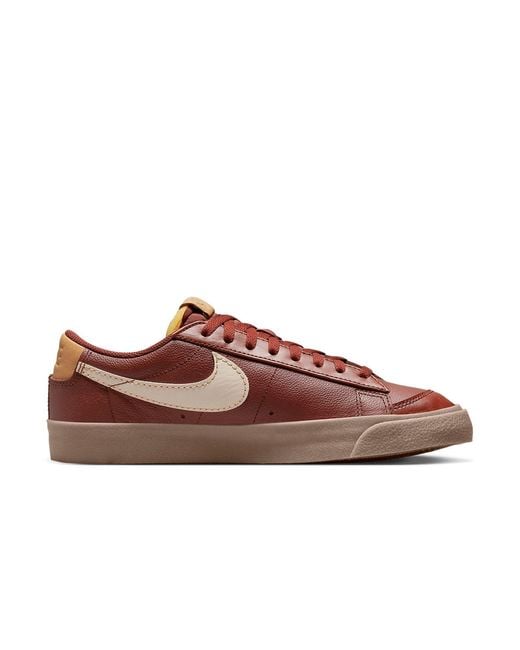 Nike Brown Blazer Low '77 Emb 'Inspected By Swoosh' for men