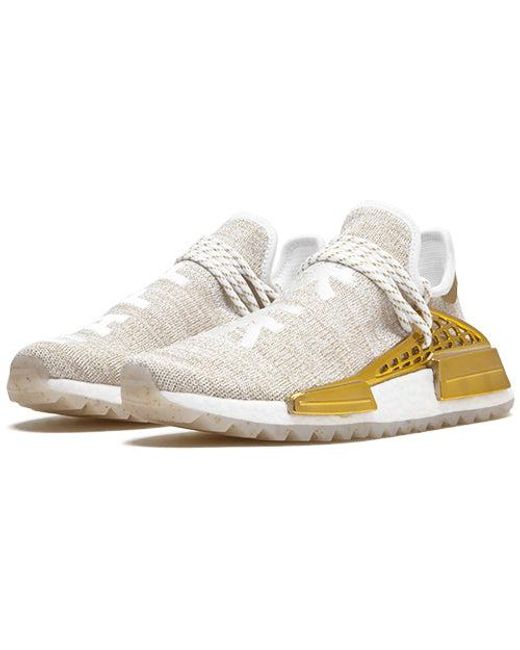 Adidas White X Pharrell Nmd Hu Trail 'Happy' Asia Exclusive for men