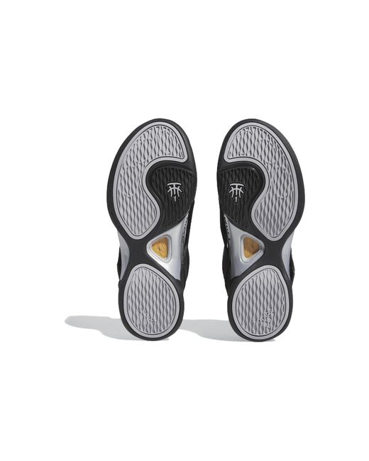 Adidas Black T Mac 5 Basketball Shoes 'Platinum' for men