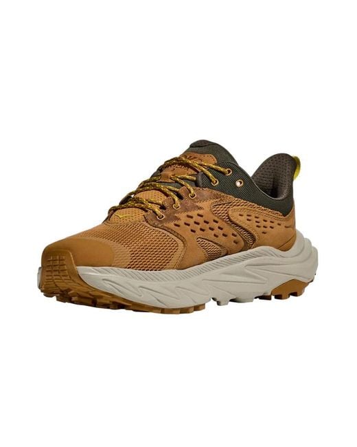 Hoka One One Brown Anacapa 2 Low Gore-tex Hiking Shoes for men