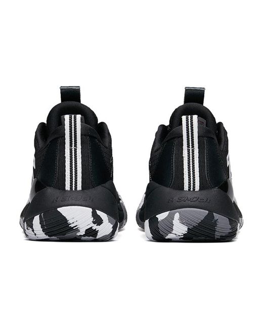 Anta Black Basketball Series Sneakers Camo' for men
