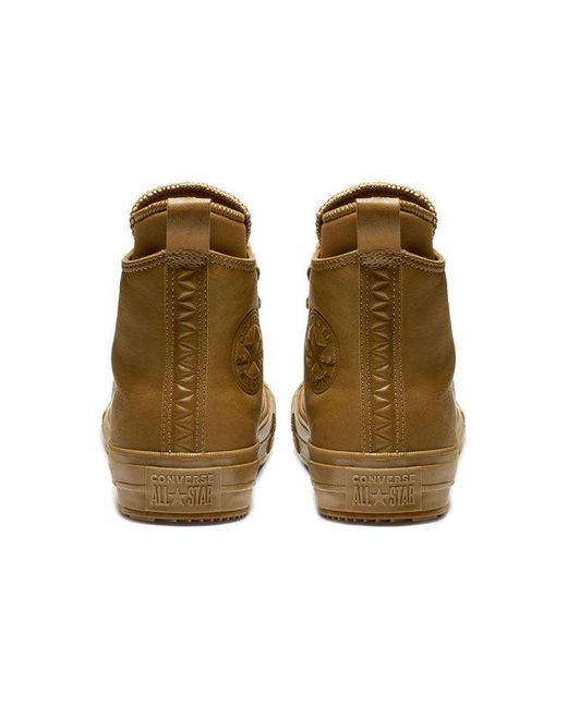 Converse Brown Chuck Taylor All Star Hi Burnt Caramel Waterproof for men