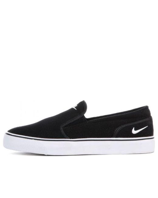 Nike Black Toki Slip Textile for men